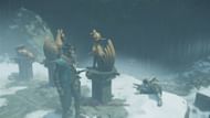 Rotating Fox statues puzzle in the Poison and Lies quest in Ghost of Yotei (Image via Sucker Punch || YouTube@Gamerack)
